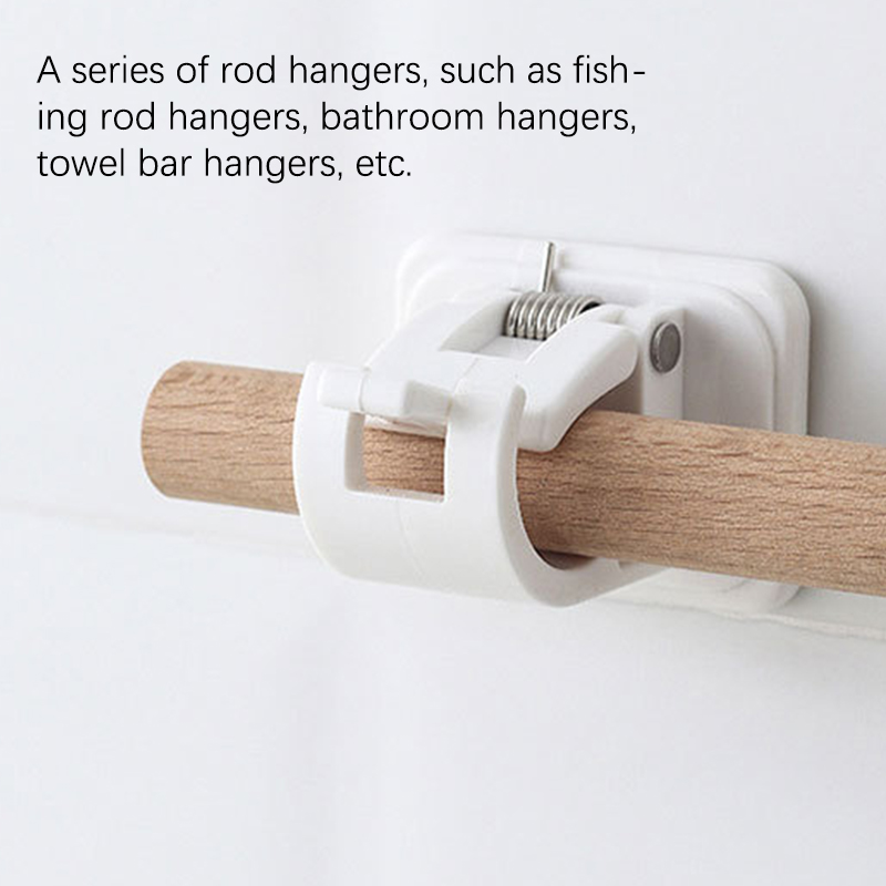 Fishing Rod Repair Kit - 1 para uchwytów ściennych na wędki,