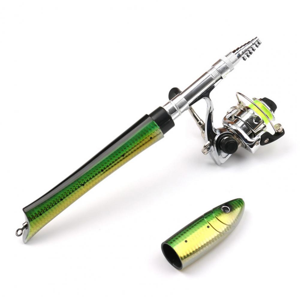 Fishing Rod Spinning - Wędka Wędka teleskopowa Przenośna mini wędka