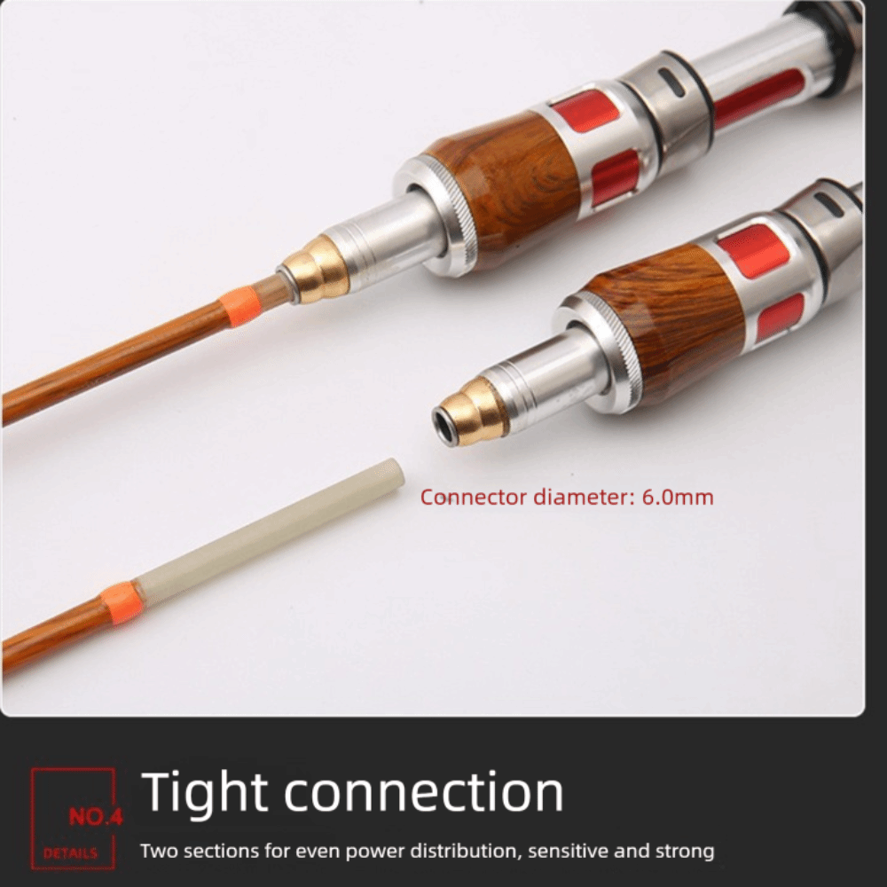 Fishing Rod Spinning - Wędka spinningowa 4-częściowa, spinning UL Power,