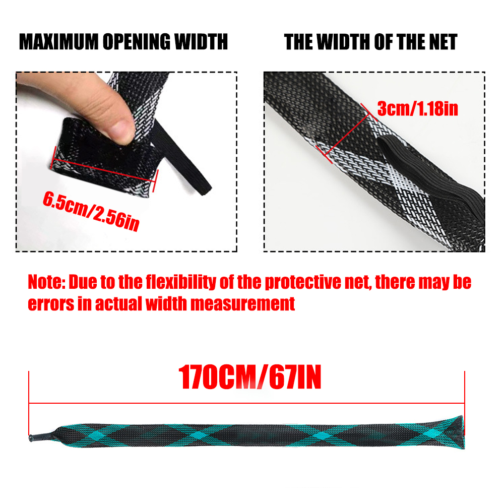 OUYALINE Rękawy ochronne na wę – Fishing Rod Repair Kit recenzja i cena