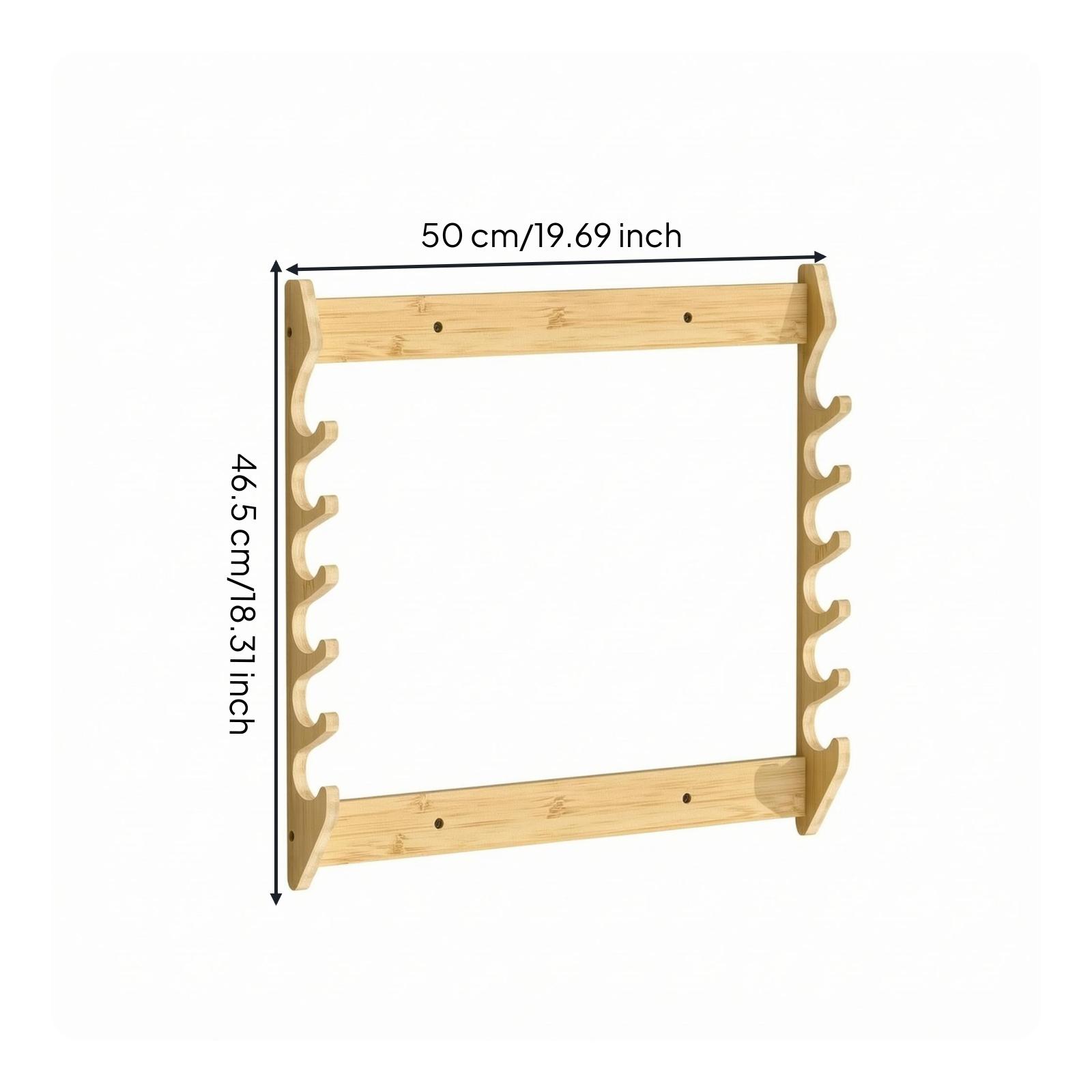 Drewniany wieszak ścienny na w – Fishing Rod Rack recenzja i cena