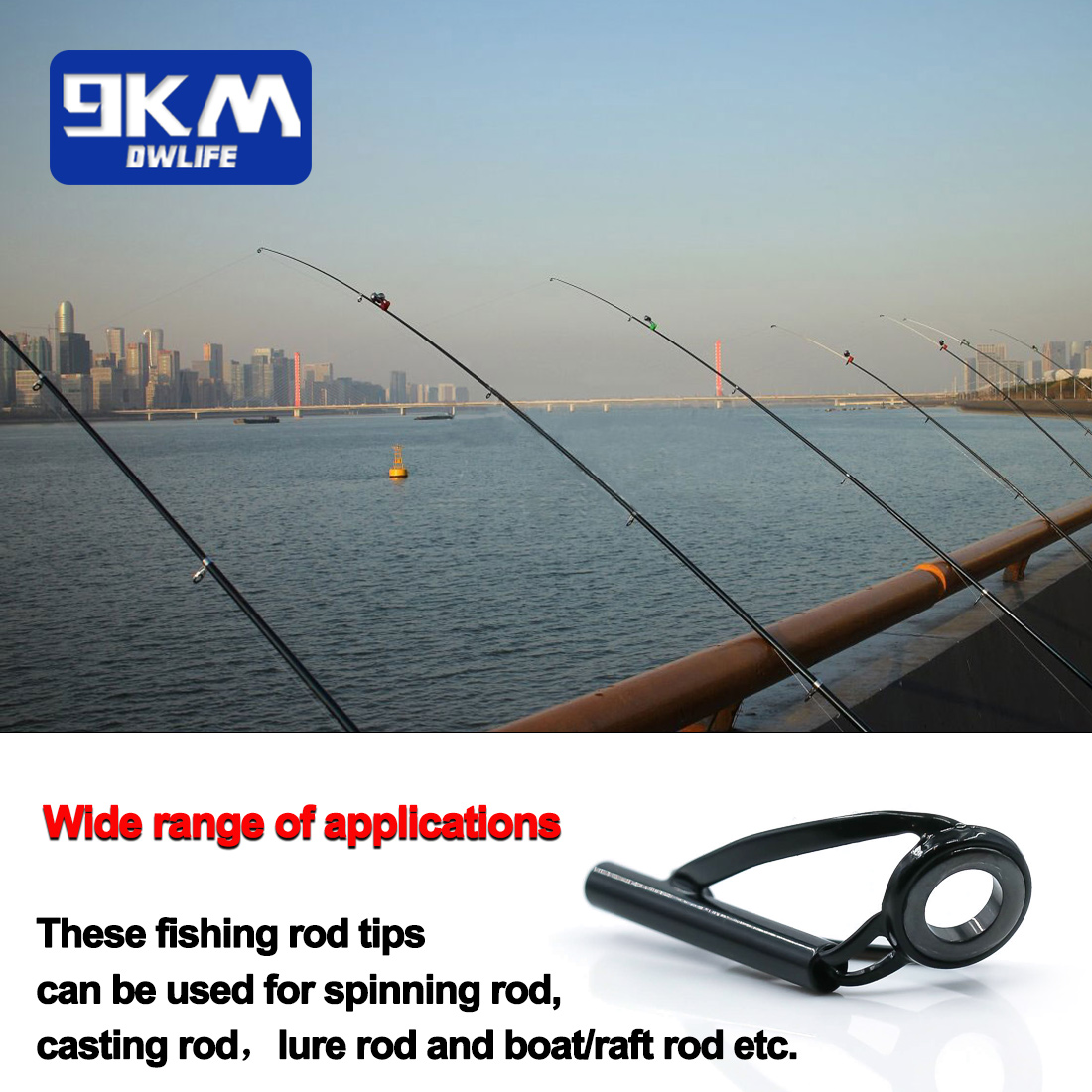 Zestaw naprawczy końcówki wędk – Fishing Rod Guide Replacement recenzja i cena