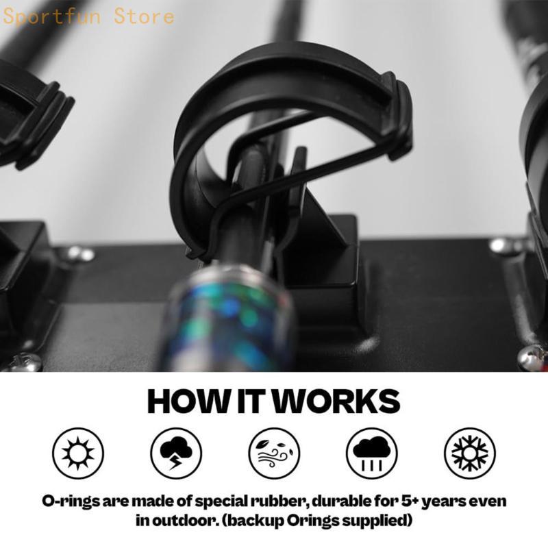 Uchwyt na wędkę montowany na ś – Fishing Rod Rack recenzja i cena