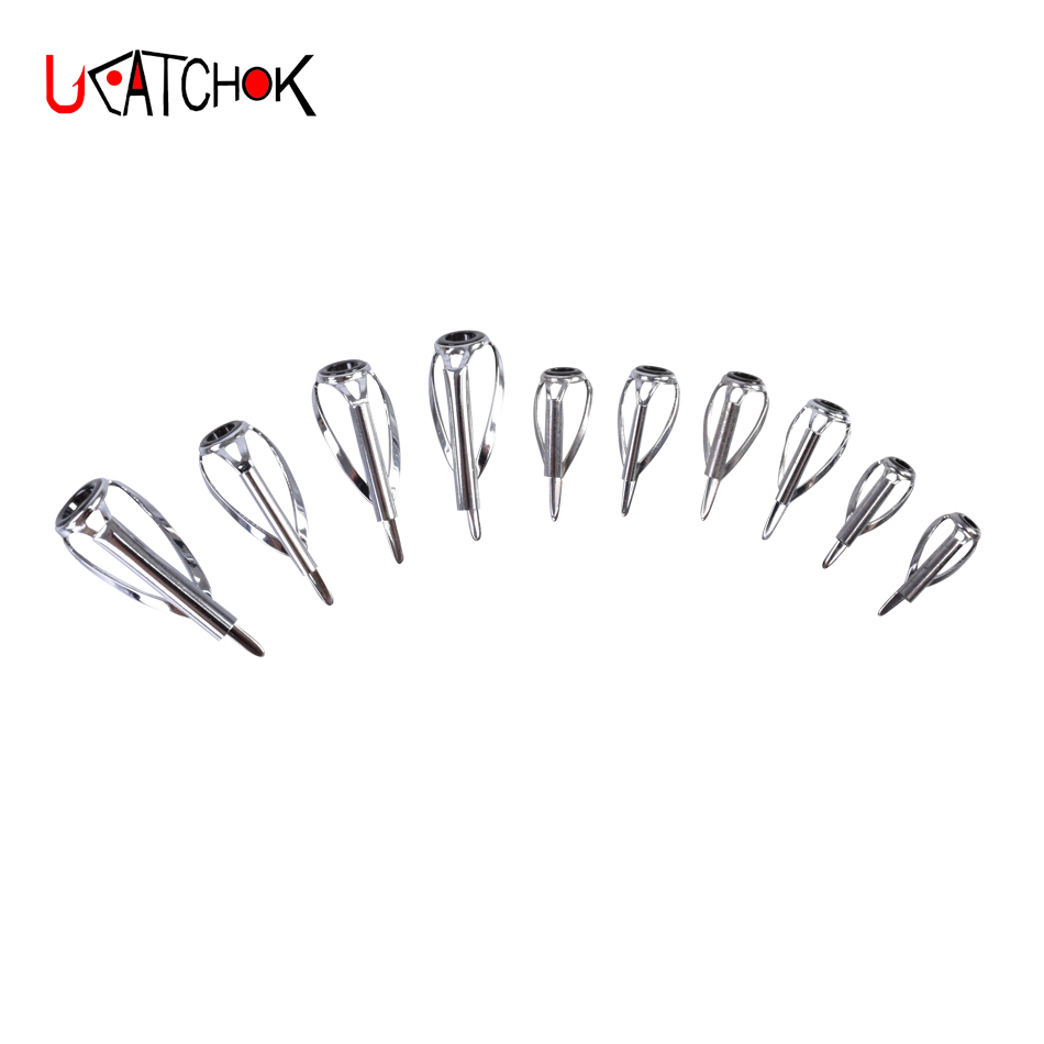 10 sztuk/paczka top przewodnik – Fishing Rod Guide Replacement recenzja i cena