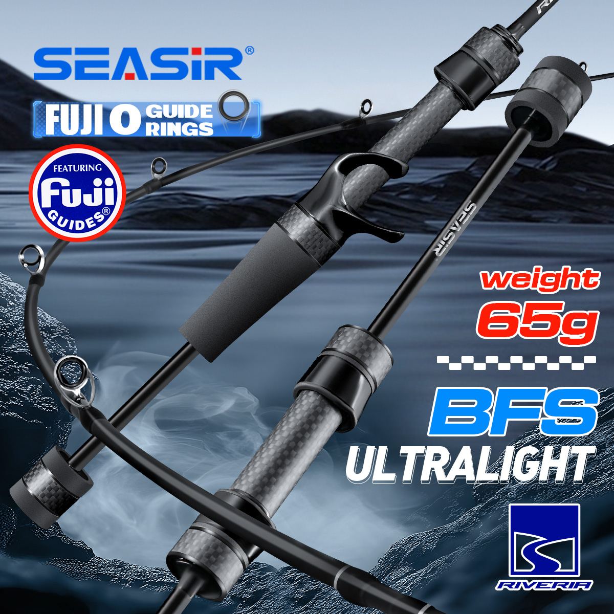 Seasir Riveria BFS Ultralekki  – Fishing Rod Ice recenzja i cena